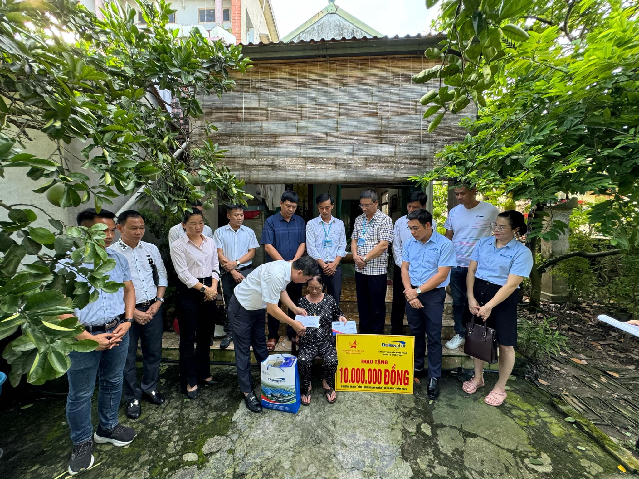 Hội Doanh nghiệp trẻ Hải Dương nhân rộng tấm lòng doanh nhân - Hướng tới kỷ niệm 77 năm Ngày Thương binh Liệt sĩ 27/7